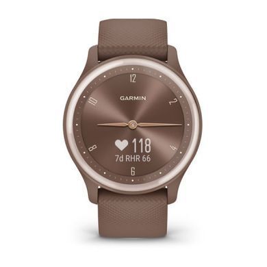 Смарт-годинник Garmin vivomove Sport, Cocoa, Silicone (010-02566-02)