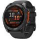 Смарт-годинник Garmin fenix 8 51mm, AMOLED, Glass/SS, SlateGray Steel/Black,BlkBnd, GPS (010-02905-0