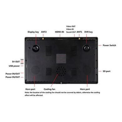 Монітор FPV Hawkeye Captain 10.2" DVR 5.8GHz 48CH (HP0054.0027-DVR)