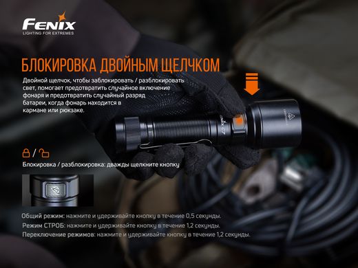 Фонарь ручной Fenix C7