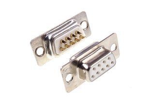 50 шт - Конектори DB9 2u Gold RS232 COM-порт Female