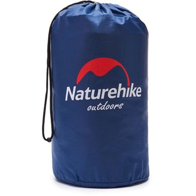 Коврик самонадувающийся с подушкой Naturehike NH15Q002-D, 25мм, темно-синий