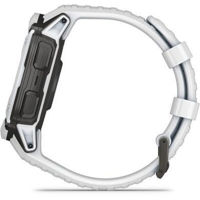Смарт-годинник Garmin Instinct 2X Solar, Whitestone, GPS (010-02805-04)