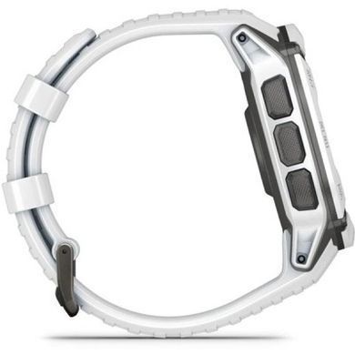 Смарт-годинник Garmin Instinct 2X Solar, Whitestone, GPS (010-02805-04)