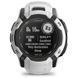 Смарт-годинник Garmin Instinct 2X Solar, Whitestone, GPS (010-02805-04)