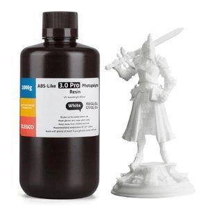Фотополимерная смола ELEGOO Resin, ABS-like 3.0 1кг, white (50.103.0192)