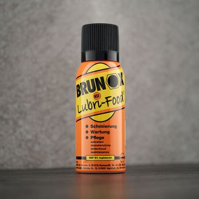 Brunox Lubri Food смазка универсальная спрей 120ml