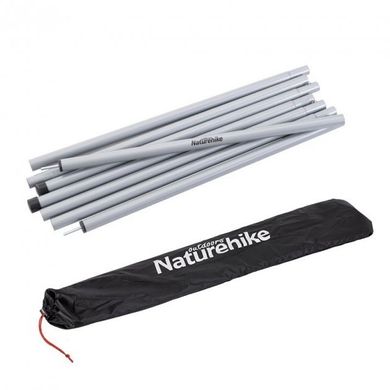 Стійки для тенту Steel poles Ø22 Naturehike NH20PJ043 silver