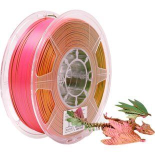 Пластик для 3D-принтера eSUN ePLA-Silk Mystic (triple color), 1,75мм, 1кг, gold-red-green (ePLA-Silk