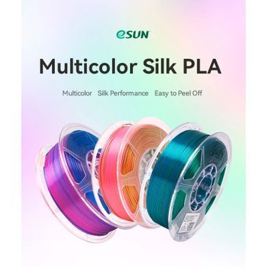 Пластик для 3D-принтера eSUN ePLA-Silk Mystic (triple color), 1,75мм, 1кг, gold-red-green (ePLA-Silk