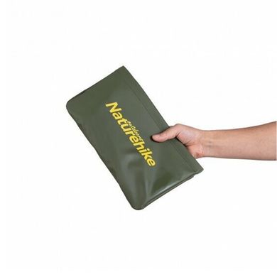 Складаний контейнер для води з ПВХ Naturehike Square bucket 13л army green NH19SJ007