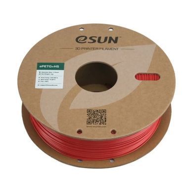Пластик для 3D-принтера eSUN ePETG-HS 1кг, 1.75мм, red fire (ePETG+HS-175FR1)