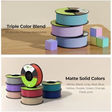 Пластик для 3D-принтера Creality Soleyin matte 1кг, 1.75мм, black (3301010513)