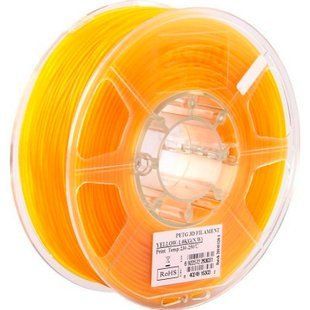 Пластик для 3D-принтера eSUN PETG 3мм, 1кг, yellow (PETG300Y1)