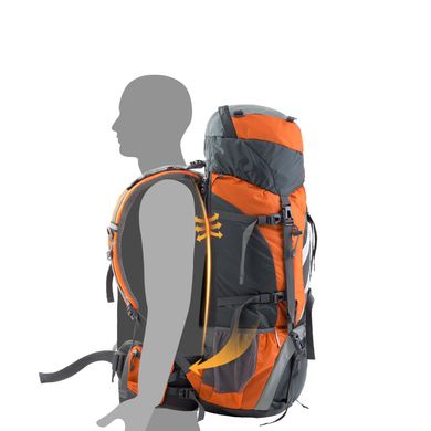 Рюкзак туристический Naturehike NH70B070-B, 70 л+5 л, голубой