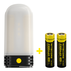 4в1 - Фонарь кемпинговый + Power Bank + зарядное Nitecore LR60 + аккумуляторы (USB Type-C), комплект