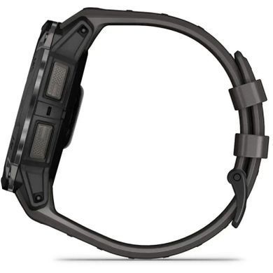 Смарт-годинник Garmin Instinct 3, 50mm, AMOLED, Black Bezel with Charcoal Band, GPS смарт-годинник (