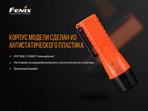 Ліхтар ручний вибухобезпечний Fenix WF11E