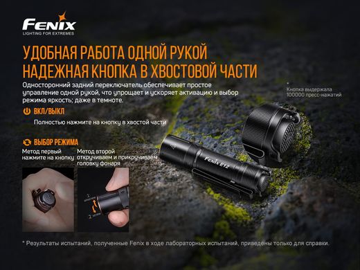 Фонарь ручной Fenix E12 V2.0