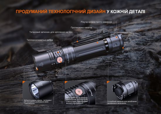 Фонарь ручной Fenix PD36R V2.0