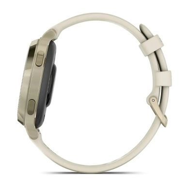 Смарт-годинник Garmin Lily 2 Active, Lunar Gold/Bone, Silicone, (010-02891-00)