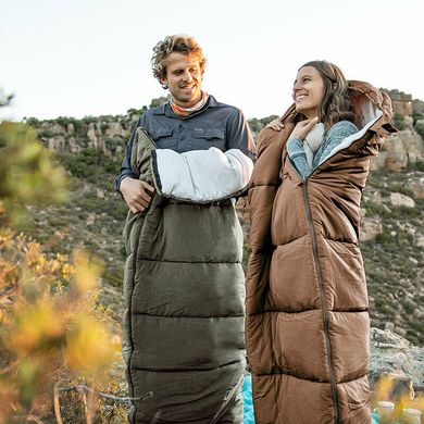 Спальник с капюшоном Naturehike U350 NH20MSD07, Hollow cotton, зеленый