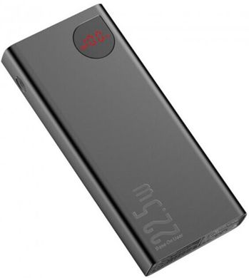 Батарея універсальна Baseus Adaman Metal 20000mAh, PD/22.5W, QC/3.0, Lightning (PPAD000101)