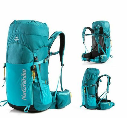 Рюкзак туристический Naturehike NH18Y045-Q, 45 л, голубой