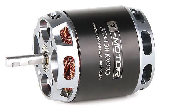 Мотор T-Motor AT4130 KV300 6-12S 3200W для самолетов