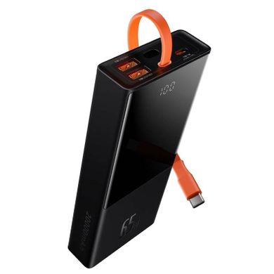 Батарея универсальная Baseus 20000mAh, PD/65W, QC/3.0, USB-C, 2*USB-A (PPJL000001)