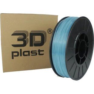 Пластик для 3D-принтера 3Dplast PLA 1.75мм, 0.85кг, transparently-blue (3DPLA17508CBU)
