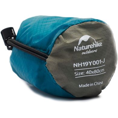 Полотенце Naturehike MJ01 Ultralight NH19Y001-J, 80 см х 40 см, изумрудное