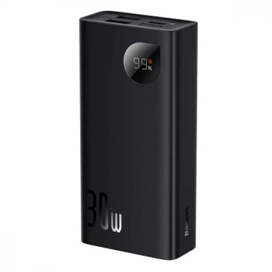 Батарея універсальна Baseus Adaman2 10000mAh 30W, PD, QC, SCP, Black (PPAD040001)