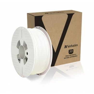 Пластик для 3D-принтера Verbatim PLA, 1.75 мм, 1кг, white (55315)