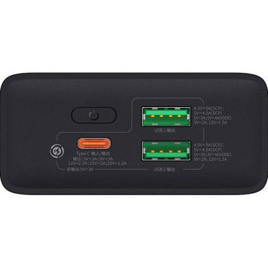 Батарея універсальна Baseus Adaman 2 20000mAh 30W, PD, QC/3.0, USB+TypC cable USBtoTypeC (1283126558658)