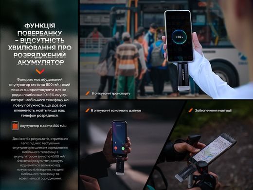 Фонарь ручной Fenix E-SPARK