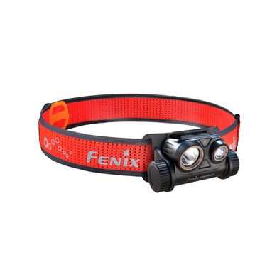 Фонарь налобный для бега Fenix HM65R-DT, фиолетовый