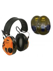 Навушники протишумові 3М MT16H210F-478-GN SportTac, зелені/помаранчеві (7100004420)