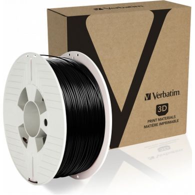 Пластик для 3D-принтера Verbatim PETG, 1.75 мм, 1 кг, Black (55052)