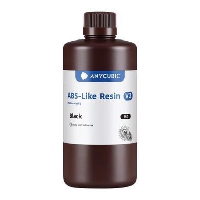 Фотополімерна смола Anycubic ABS-Like Resin v2, 1 кг, BK (SAB2BK-101D)