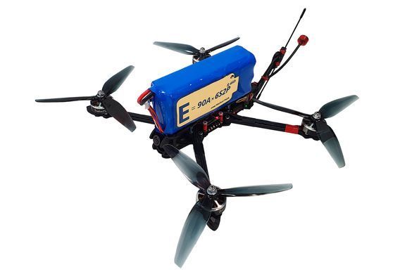 Аккумуляторная батарея для дрона 6S2P Energy Life 8400мАч 90A Moliсel 21700-P42A Li-Ion (горизонтальная