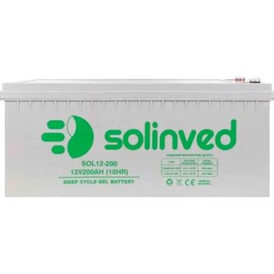 Батарея для ИБП Solinved 12V-200Ah, GEL (SLG200-12)