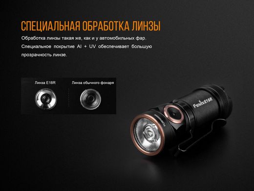 Фонарь ручной Fenix E18R Cree XP-L HI LED