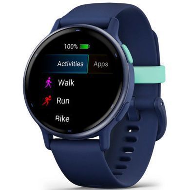 Смарт-годинник Garmin vivoactive 5, Cpt. Blue/Blue Metallic, GPS (010-02862-12)