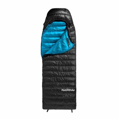 Спальник Naturehike CWZ400 NH19W400-Z, (7°C), р-р L, черный