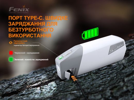 Фонарь ручной с автономным питанием Fenix E-STAR