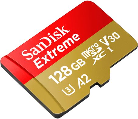 Карта памяти SanDisk Extreme microSD Card 128GB