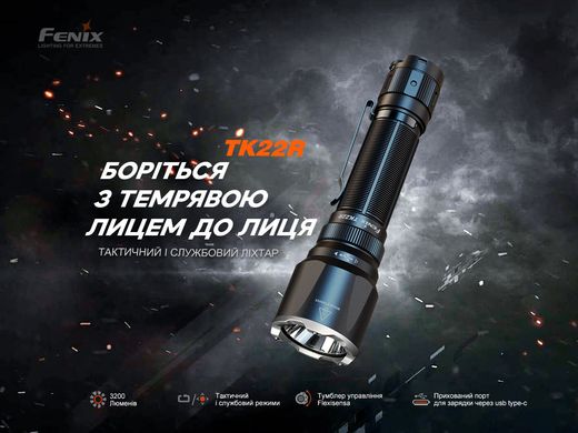 Фонарь ручной Fenix TK22R