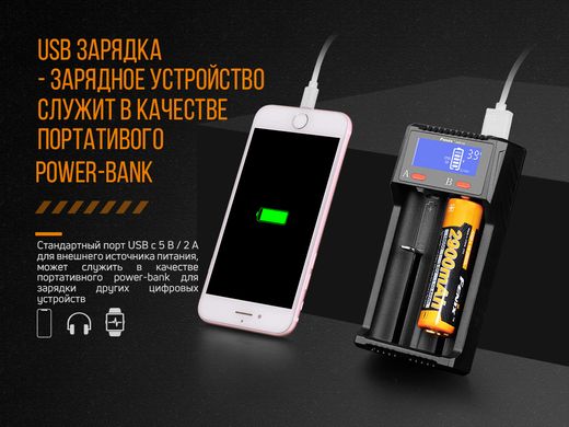 Зарядное устройство для Fenix ARE-D2