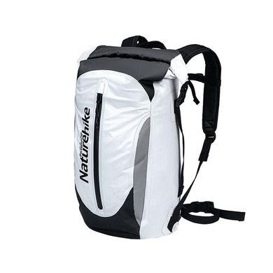 Рюкзак водонепроницаемый Naturehike NH20FSB01, 500D PVC, 30 л, белый